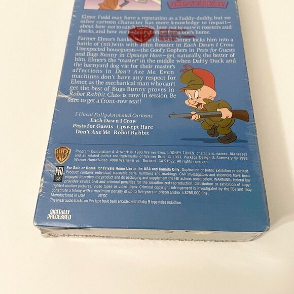 Vintage Elmer Fudds School of Hard Knocks VHS - Picture 8 of 16
